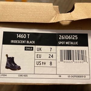 Dr. Marten Iridescent Dotted Boots